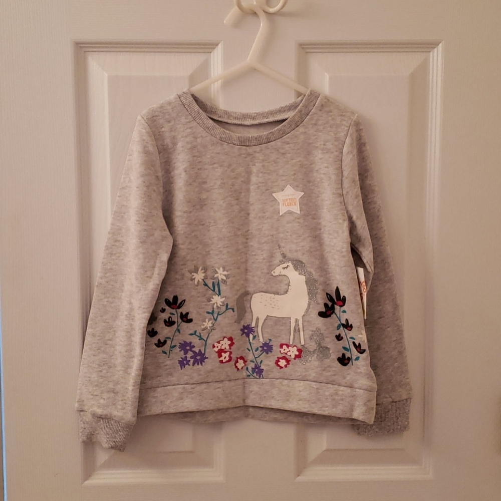 Girls Fleece Unicorn 🦄 Shirt